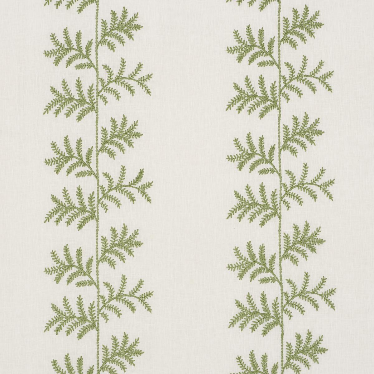 Schumacher Eloise Embroidery Sage Fabric