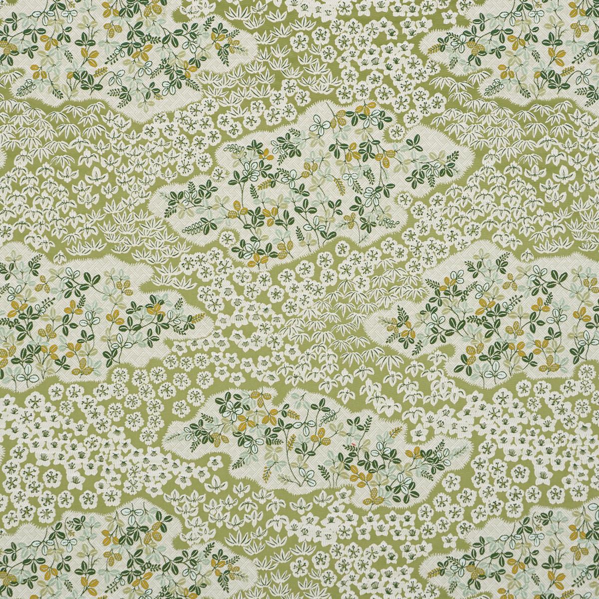 Schumacher Lorene Leaf Fabric