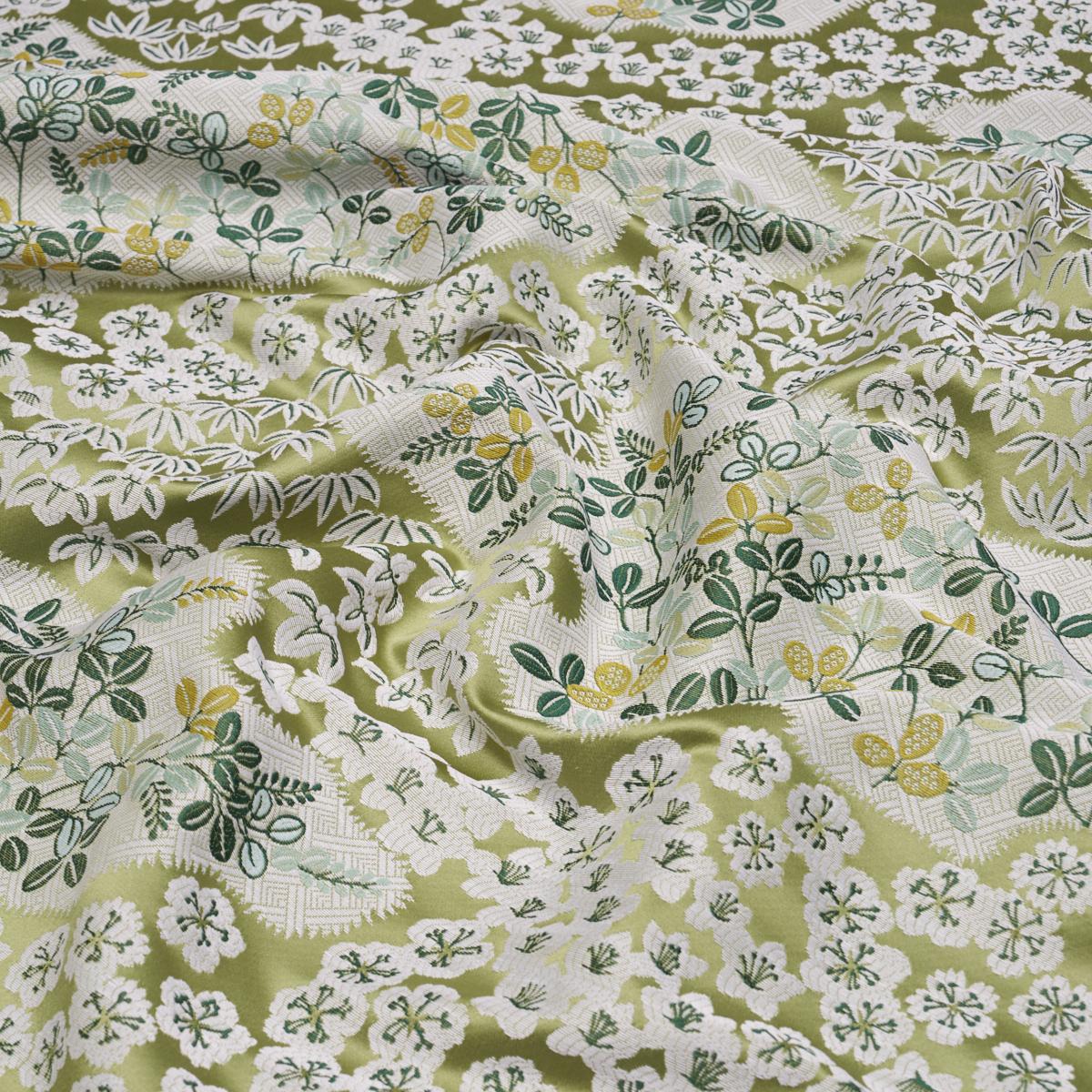 Schumacher Lorene Leaf Fabric