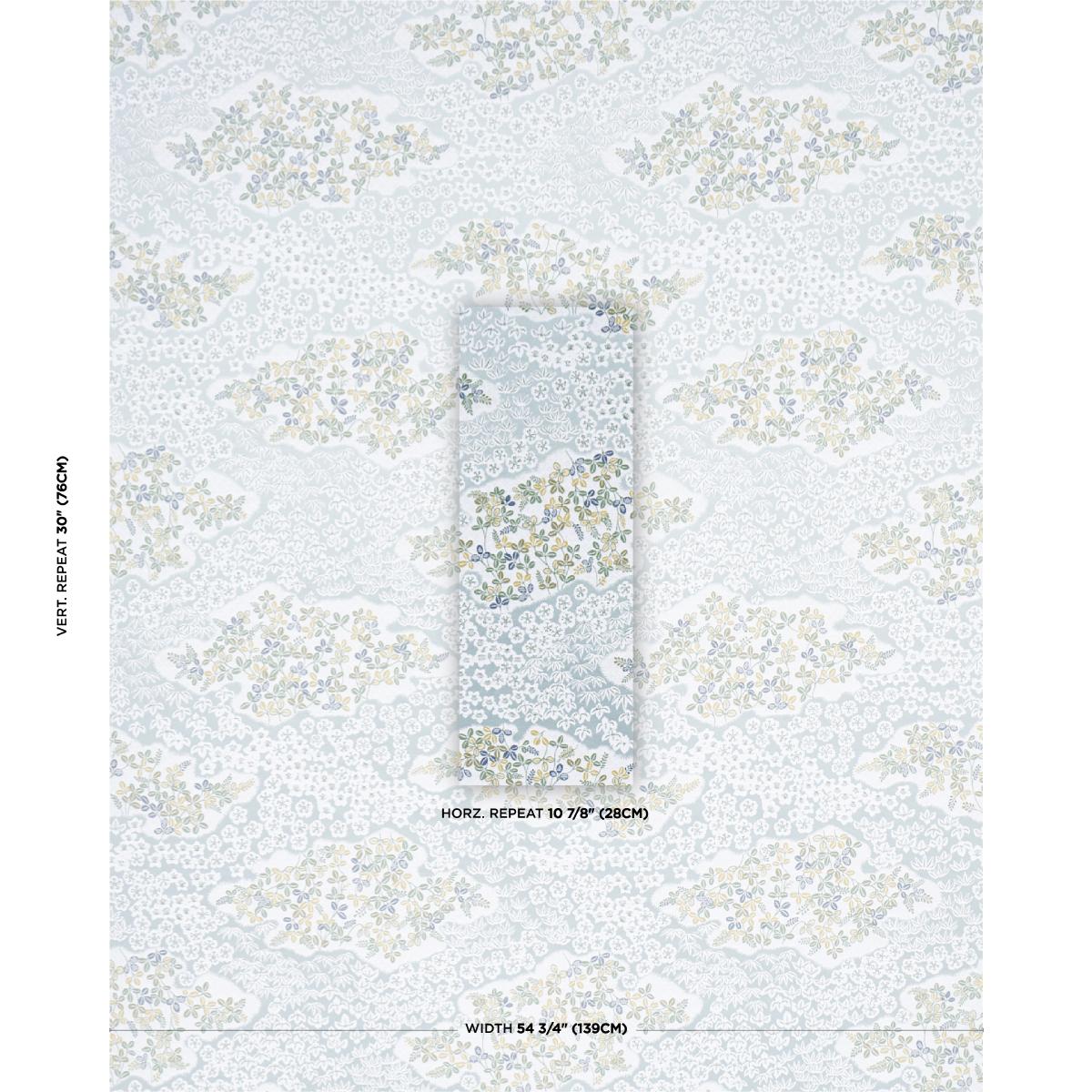 Schumacher Lorene Sky Fabric