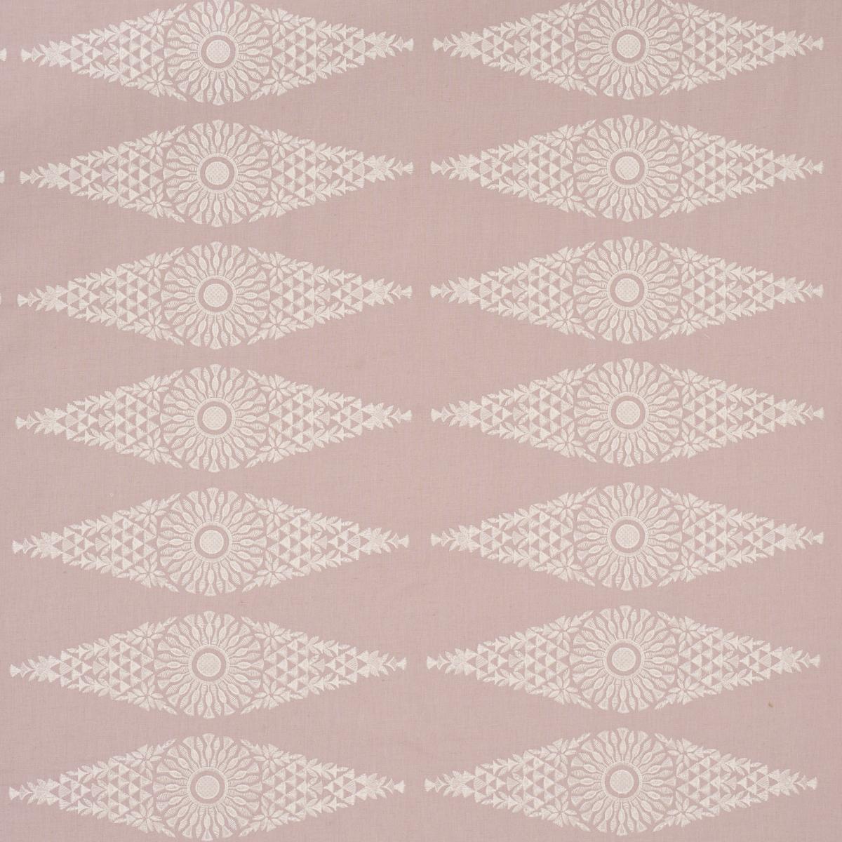 Schumacher Tasmin Embroidery French Lilac Fabric