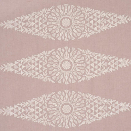 Schumacher Tasmin Embroidery French Lilac Fabric