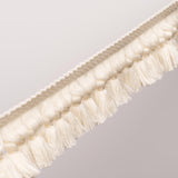 Schumacher Ivory Rosalind Tassel Trim
