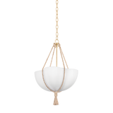 Hudson Valley Lighting Amberley VINTAGE GOLD LEAF 20W x 29.5H Pendant