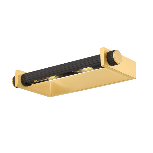 Hudson Valley Lighting Judd AGED BRASS/DISTRESSED BRONZE 18.5W x 2.5H Lighting