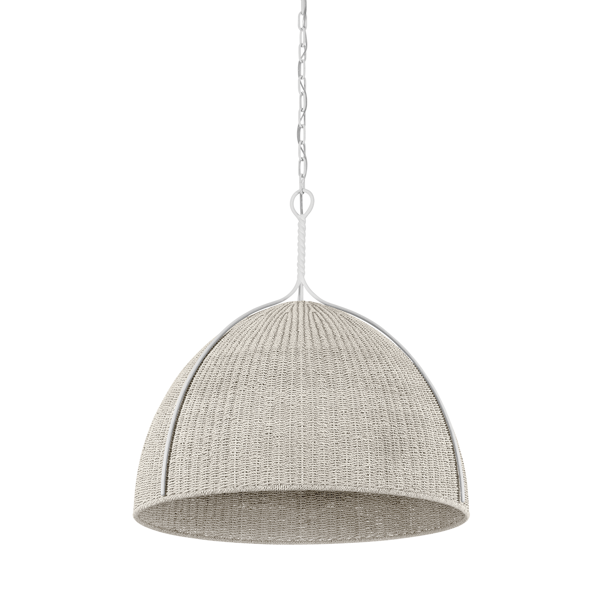 Hudson Valley Lighting Woodlawn WHITE PLASTER 28.5W x 29H Pendant
