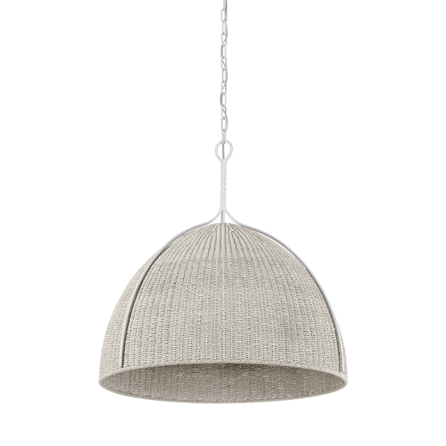 Hudson Valley Lighting Woodlawn WHITE PLASTER 28.5W x 29H Pendant