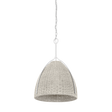 Hudson Valley Lighting Woodlawn WHITE PLASTER 18.5W x 26.5H Pendant