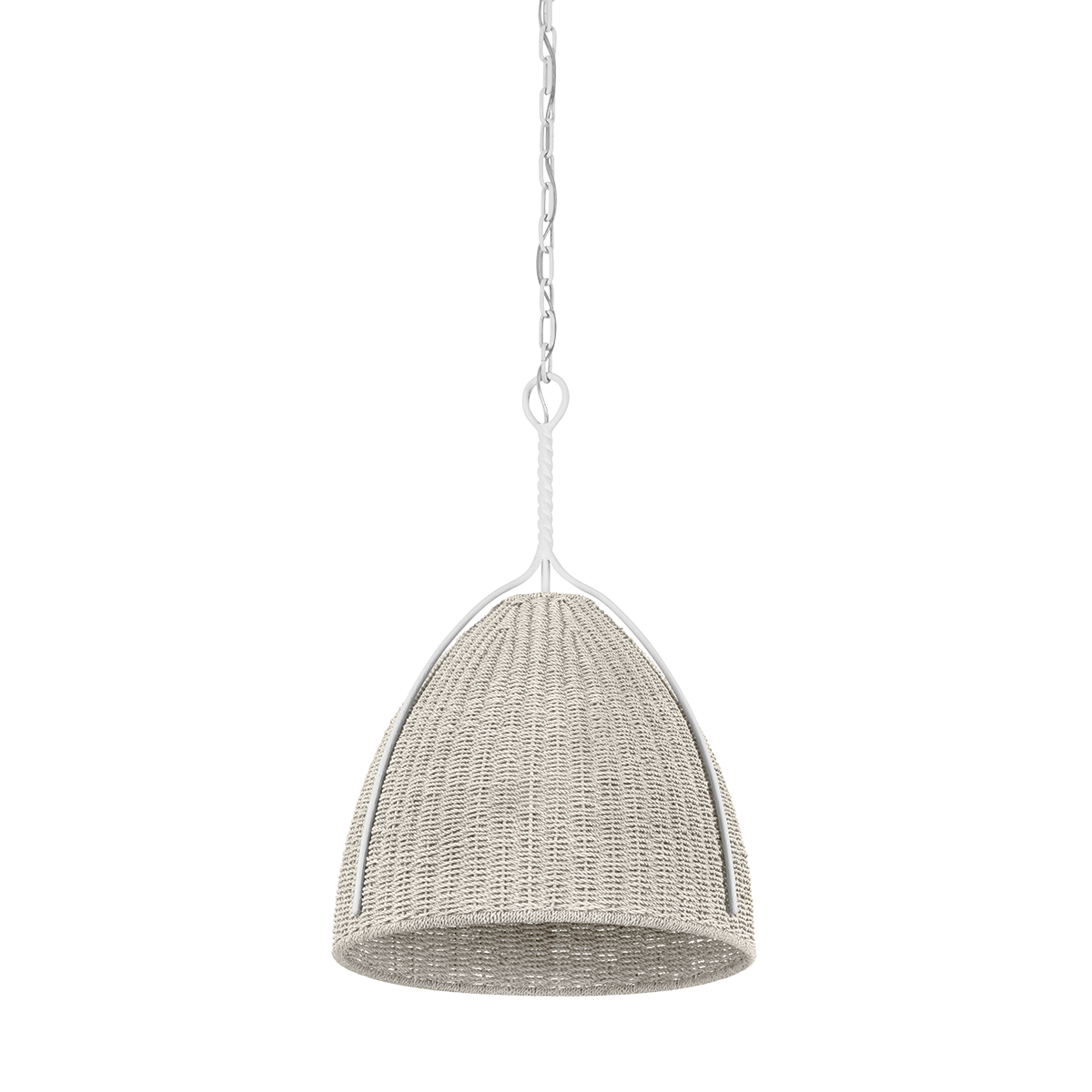 Hudson Valley Lighting Woodlawn WHITE PLASTER 18.5W x 26.5H Pendant