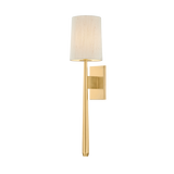 Hudson Valley Lighting Bridgeton AGED BRASS 6W x 25.5H Wall Sconce