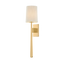 Hudson Valley Lighting Bridgeton AGED BRASS 6W x 25.5H Wall Sconce