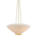 Hudson Valley Lighting Awosting AGED BRASS 22W x 8.25H Pendant
