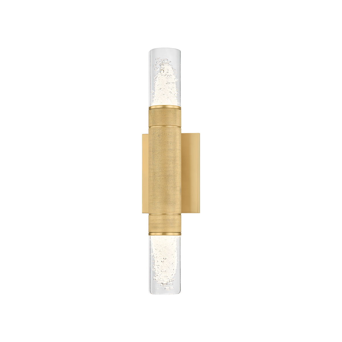 Hudson Valley Lighting Glen Cove AGED BRASS 4.25W x 17H Wall Sconce