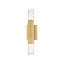 Hudson Valley Lighting Glen Cove AGED BRASS 4.25W x 17H Wall Sconce