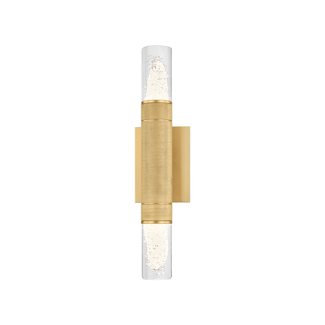 Hudson Valley Lighting Glen Cove AGED BRASS 4.25W x 17H Wall Sconce
