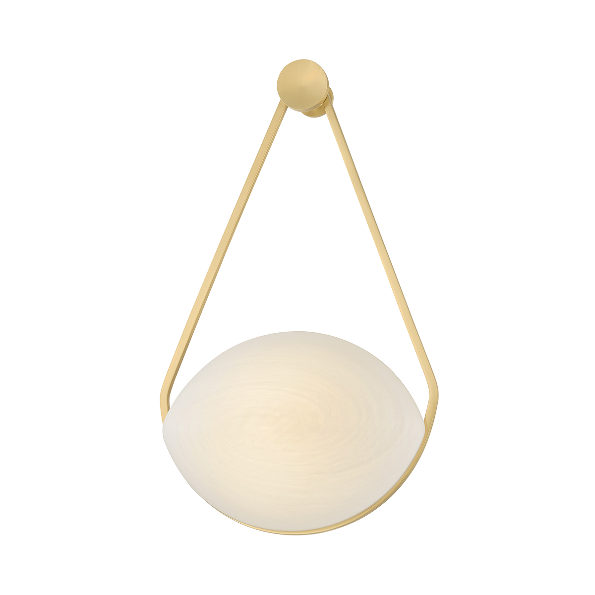 Hudson Valley Lighting Blaina AGED BRASS 10.5W x 18H Wall Sconce
