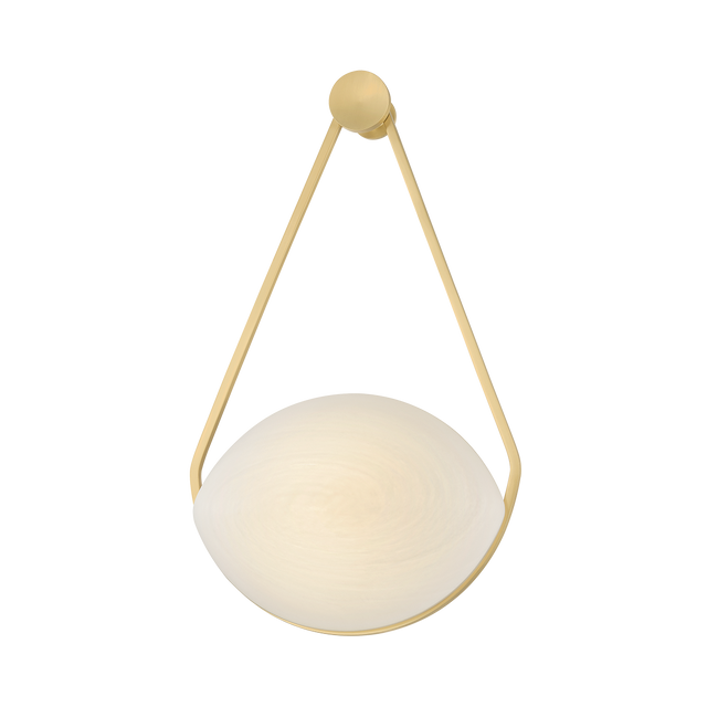 Hudson Valley Lighting Blaina AGED BRASS 10.5W x 18H Wall Sconce