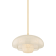Hudson Valley Lighting Auburndale AGED BRASS 18.25W x 11.25H Pendant