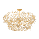 Hudson Valley Lighting MAYBROOK VINTAGE GOLD LEAF 40W x 19.75H Chandelier