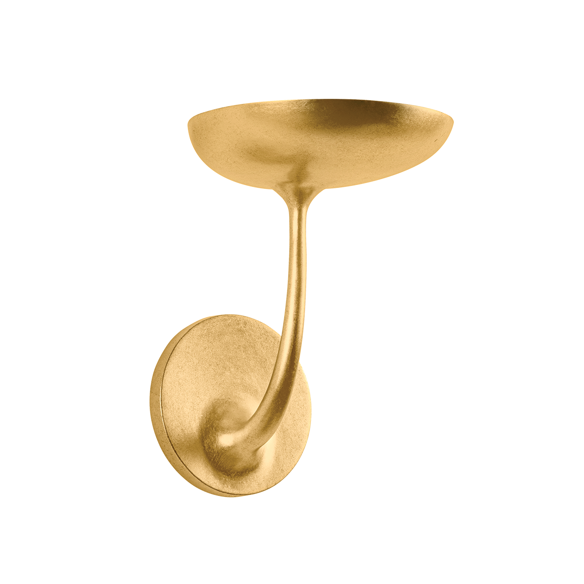 Hudson Valley Lighting TAORMINA VINTAGE GOLD LEAF 7W x 9.25H Wall Sconce