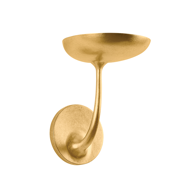 Hudson Valley Lighting TAORMINA VINTAGE GOLD LEAF 7W x 9.25H Wall Sconce