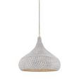 Hudson Valley Lighting Hampstead AGED BRASS 28W x 24.25H Pendant