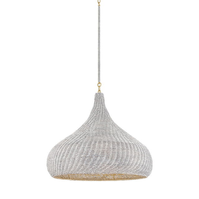Hudson Valley Lighting Hampstead AGED BRASS 28W x 24.25H Pendant