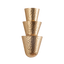 Corbett Lighting Bucharest VINTAGE GOLD LEAF 8.25W x 18H Wall Sconce