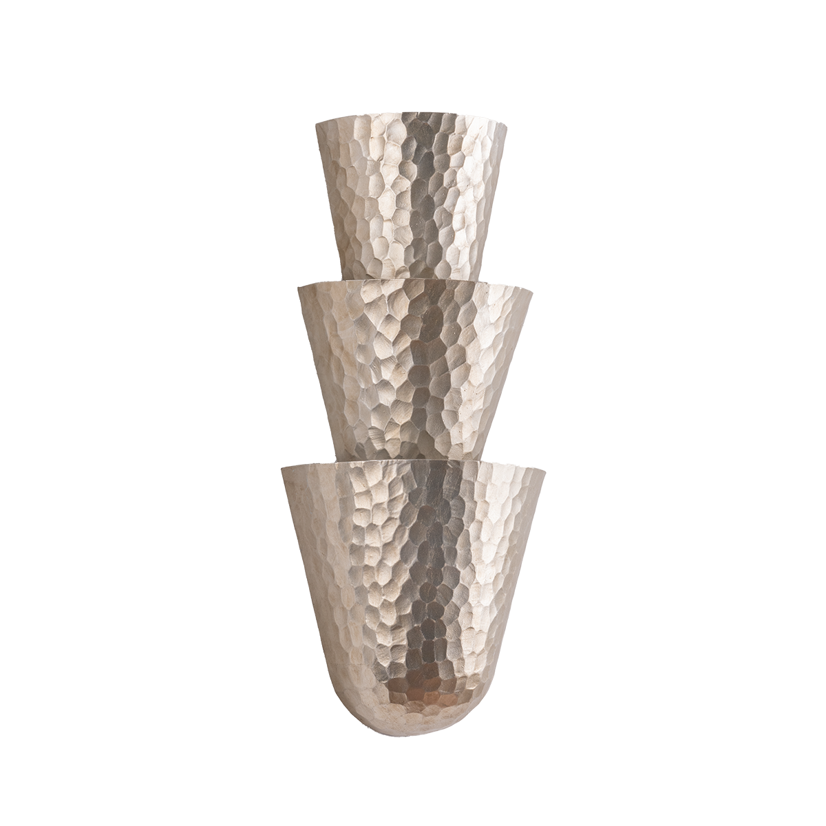 Corbett Lighting Bucharest WARM SILVER LEAF 8.25W x 18H Wall Sconce