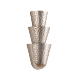 Corbett Lighting Bucharest WARM SILVER LEAF 8.25W x 18H Wall Sconce
