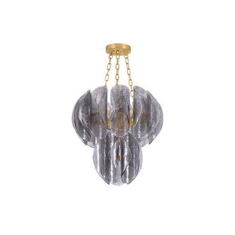 Corbett Lighting Anatase VINTAGE GOLD LEAF 24W x 24.25H Chandelier