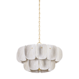 Hudson Valley Lighting AMALFI VINTAGE GOLD LEAF 24W x 16H Chandelier