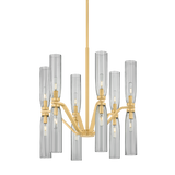 Hudson Valley Lighting Harpswell AGED BRASS 25W x 28.25H Chandelier