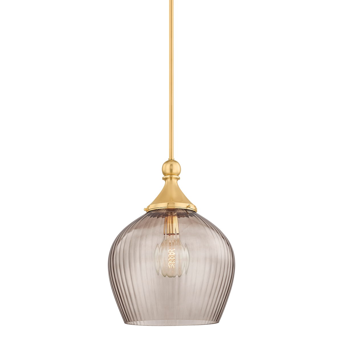 Hudson Valley Lighting Chatton AGED BRASS 16.5W x 21.5H Pendant