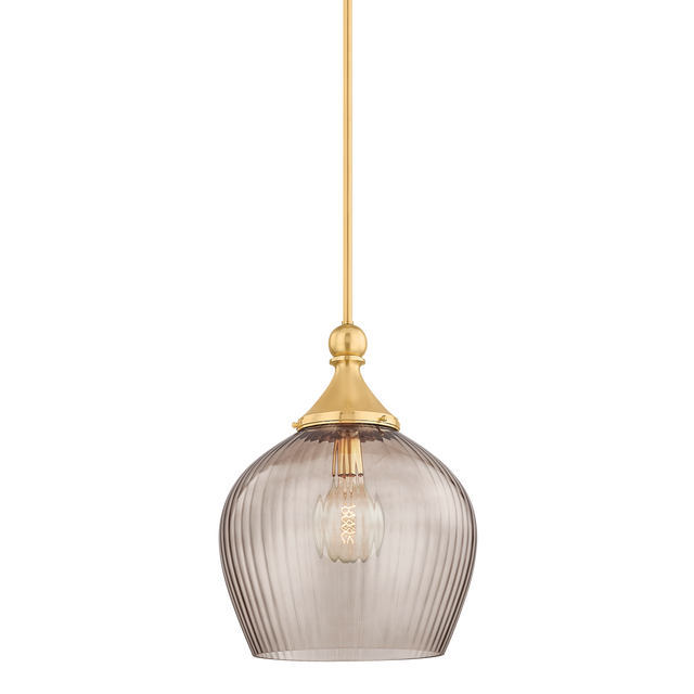 Hudson Valley Lighting Chatton AGED BRASS 16.5W x 21.5H Pendant