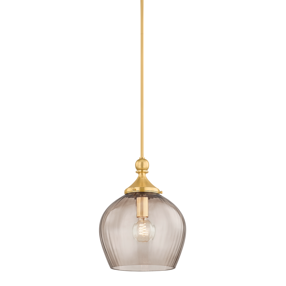 Hudson Valley Lighting Chatton AGED BRASS 12W x 15.5H Pendant