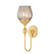 Hudson Valley Lighting Chatton AGED BRASS 5.75W x 17H Wall Sconce