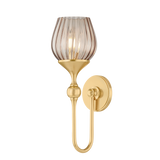 Hudson Valley Lighting Chatton AGED BRASS 5.75W x 17H Wall Sconce