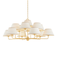 Hudson Valley Lighting Durland AGED BRASS 55W x 25.75H Chandelier