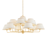 Hudson Valley Lighting Durland AGED BRASS 55W x 25.75H Chandelier