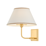 Hudson Valley Lighting Durland AGED BRASS 10.5W x 11.25H Wall Sconce
