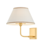 Hudson Valley Lighting Durland AGED BRASS 10.5W x 11.25H Wall Sconce