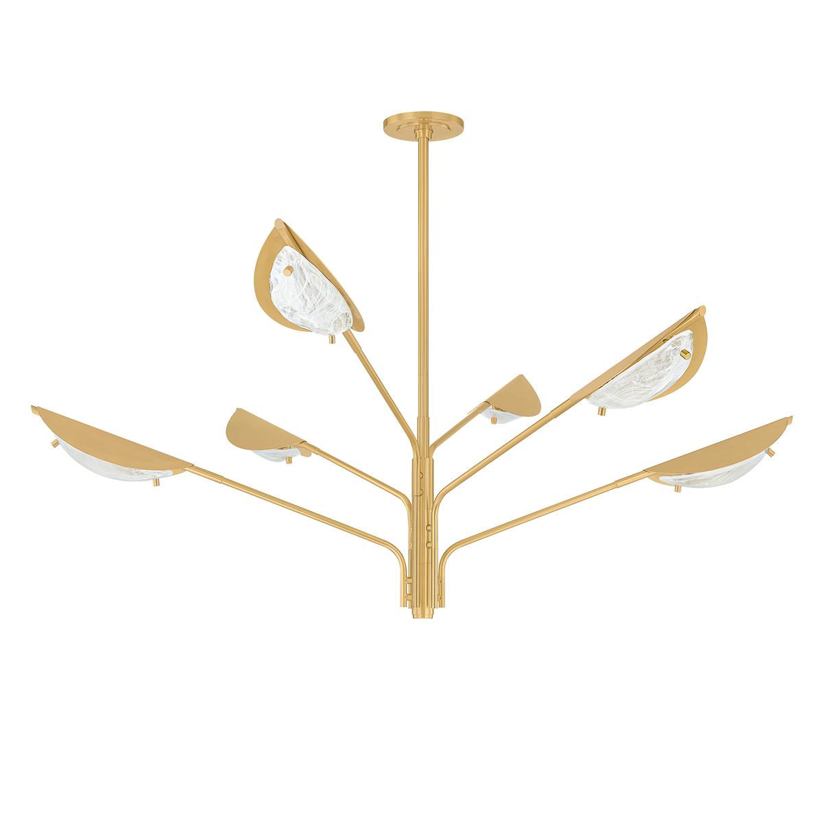 Hudson Valley Lighting Levin AGED BRASS 54W x 21.25H Chandelier