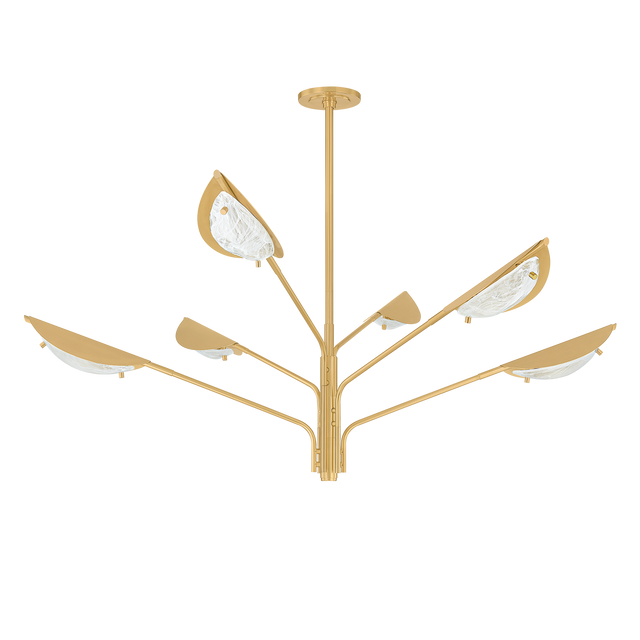 Hudson Valley Lighting Levin AGED BRASS 54W x 21.25H Chandelier