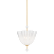 Hudson Valley Lighting Cambria Heights AGED BRASS 17W x 21H Candleholder