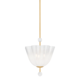 Hudson Valley Lighting Cambria Heights AGED BRASS 17W x 21H Candleholder