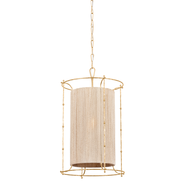 Hudson Valley Lighting JONES POINT VINTAGE GOLD LEAF 20W x 32.25H Candleholder