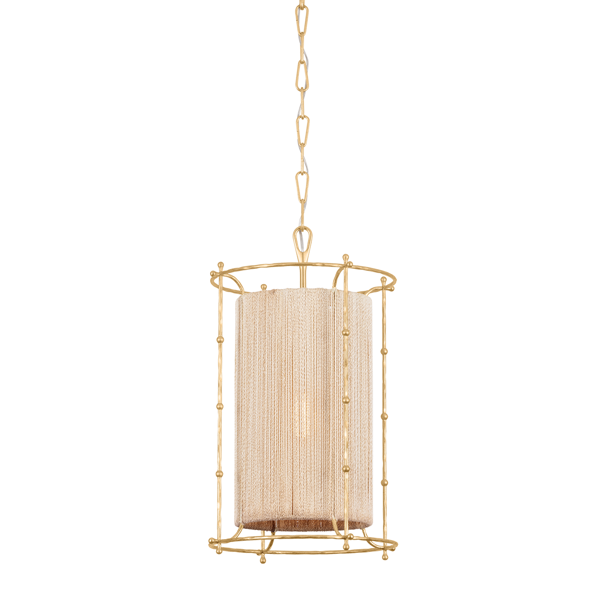 Hudson Valley Lighting JONES POINT VINTAGE GOLD LEAF 15.5W x 24.75H Candleholder