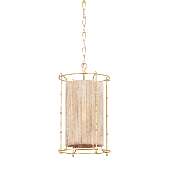 Hudson Valley Lighting JONES POINT VINTAGE GOLD LEAF 15.5W x 24.75H Candleholder
