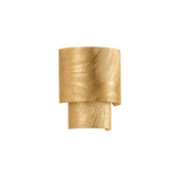 Hudson Valley Lighting Moray VINTAGE GOLD LEAF 7.75W x 9.25H Wall Sconce